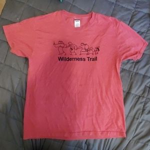 Red/salmon t-shirt